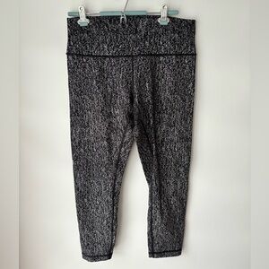 Lululemon Textured Leggings (25”)